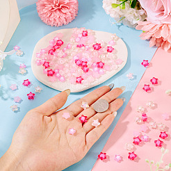 150Pcs 5 Styles Transparent Acrylic Beads&nbsp;MACR-TA0002-54