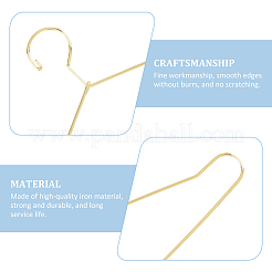 20Pcs Mini Iron Clothing Hanger&nbsp;AJEW-FH0004-81A