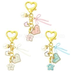 Alloy Enamel Pendant Decorations&nbsp;HJEW-YW00282-01