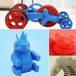 プラスチックコード  3Dプリンターフィラメント  ブラック  1.75mm  約400m /ロール&nbsp;OCOR-WH0032-47B-01