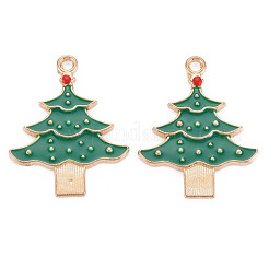 Alloy Enamel Pendants&nbsp;ENAM-S115-005-01-RS