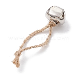 3Pcs 3 Colors Iron Bell Pendant Decoration&nbsp;HJEW-JM02250