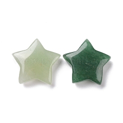 天然石グリーンアベンチュリンビーズ  穴がない  スター  24x25x8mm&nbsp;G-P469-12A-08