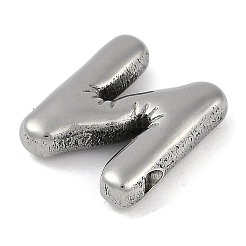 変色防止304ステンレススチールペンダント  文字N  17.5x15.5x5mm  穴：2mm&nbsp;STAS-K256-25N-P
