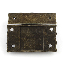 Wooden Box Lock Catch Clasps&nbsp;X-IFIN-R203-49AB
