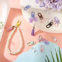 15Pcs Spray Painted Alloy Swivel Clasps&nbsp;FIND-TA0008-64