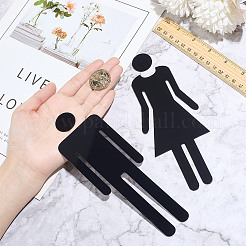 5 Bags Acrylic Signboards&nbsp;AJEW-NB0007-20A