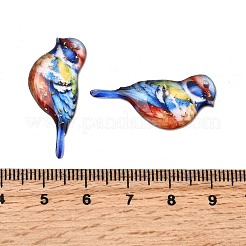 2Pcs Transparent Epoxy Resin Pendants&nbsp;RESI-A044-03B