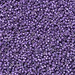 MIYUKIデリカビーズ  シリンダー  日本製シードビーズ  11/0  （db1185)亜鉛メッキ半frost子  1.3x1.6mm  穴：0.8mm  約2000PCS /ボトル  10 G /ボトル&nbsp;SEED-JP0008-DB1185