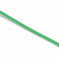 Ppロープ  結び紐ビーズ紐  ブレスレット作りに  ライムグリーン  2mm  18000mm&nbsp;OCOR-WH0064-40D