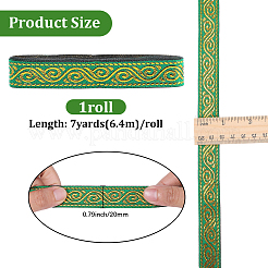 Ethnic Style Polyester Ribbon&nbsp;DIY-WH20048-087B