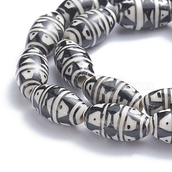 Handmade Printed Porcelain Beads&nbsp;PORC-G004-A20