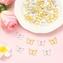 40Pcs 2 Colors Tibetan Style Alloy Pendants&nbsp;FIND-YW0012-13