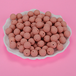 Round Silicone Focal Beads&nbsp;SI-JX0046A-74