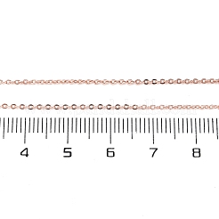 Brass Rolo Chains Necklaces for Women&nbsp;NJEW-D302-43RG
