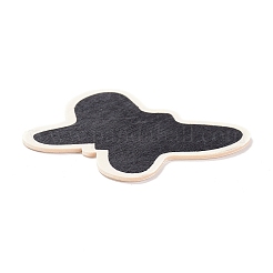 Butterfly Wooden Mini Chalkboard Signs&nbsp;LS-AJEW-M035-03
