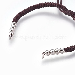 Nylon Cord Braided Bead Bracelets Making&nbsp;BJEW-F360-FP05