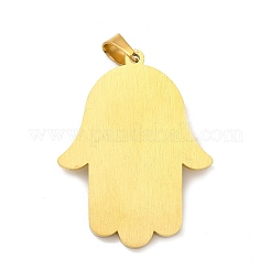Ion Plating(IP) 304 Stainless Steel Pendants&nbsp;STAS-E184-13G