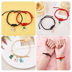 30Pcs 15 Style Alloy Enamel Pendants&nbsp;ENAM-SZ0002-84