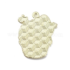 合金クリスマススタイルペンダント  ペンギン  シャンパンイエロー  29x24x1.3mm  穴：1.8mm&nbsp;PALLOY-O108-01LG-02