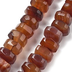 Natural Red Agate Beads Strands&nbsp;G-K392-A03