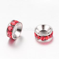 Rhinestone Spacer Beads&nbsp;RB-S043-8mm-P