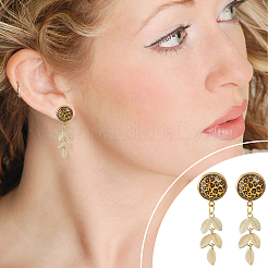 30Pcs 304 Stainless Steel Flat Round Stud Earring Settings&nbsp;STAS-UN0053-09