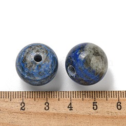 天然石ラピスラズリビーズ  ラウンド  18mm  穴：3~4mm&nbsp;G-G147-01A