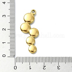 Ion Plating(IP) 304 Stainless Steel Pendants&nbsp;STAS-B058-28G-01