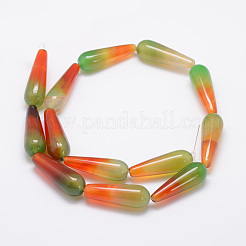 Natural Agate Bead Strands&nbsp;G-K143-B-M