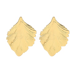 304 Stainless Steel Stud Earrings&nbsp;EJEW-S267-01G-B