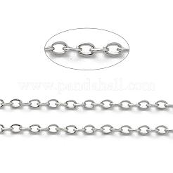 Tarnish Resistant 304 Stainless Steel Cable Chains&nbsp;CHS-K002-32