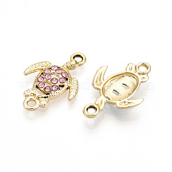 Alloy Rhinestone Connector Charms&nbsp;ALRI-T011-02