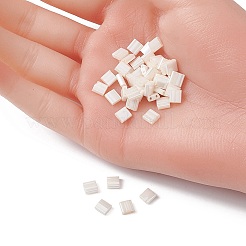 2-Hole Opaque Glass Seed Beads&nbsp;SEED-YW0002-38