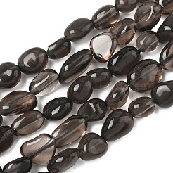 Natural Obsidian Beads Strands&nbsp;G-P497-01A-15