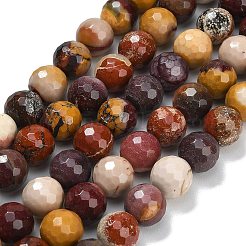 Natural Mookaite Beads Strands&nbsp;G-C280-B16-12mm
