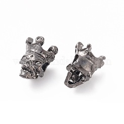 Tibetan Style Alloy Beads&nbsp;PALLOY-F257-04B