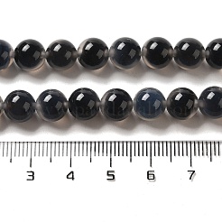 Natural Dyed & Heated Runny Agate Beads Strands&nbsp;G-K356-A02-02