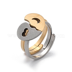 304 Stainless Steel Cuff Rings&nbsp;LS-RJEW-K287-04C