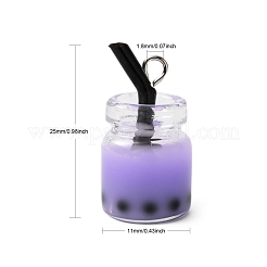 Glass Bottle Pendants&nbsp;X-CRES-S359-01F