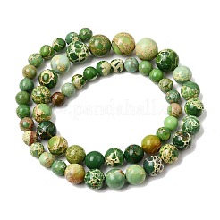 Natural Imperial Jasper Graduated Beads Strands&nbsp;G-A323-C03-01C