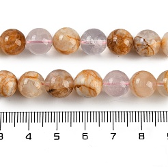 Natural Cherry Blossom Agate Beads Strands&nbsp;G-H062-A02-03