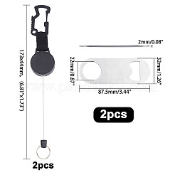 DIY Bottle Opener Keychain Making Kit&nbsp;DIY-AR0002-49