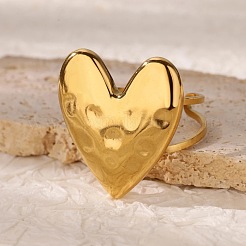 201 Stainless Steel Cuff Open Rings&nbsp;WG24813-01