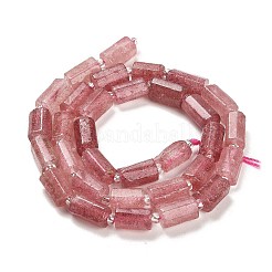 Natural Strawberry Quartz Beads Strands&nbsp;G-G068-A15-01