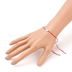 Adjustable Nylon Cord Braided Bead Bracelets&nbsp;X-BJEW-JB05543-02