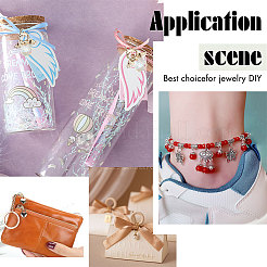 20Pcs Rainbow Plated Glass Pendants&nbsp;FIND-PH0009-24