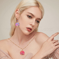5 Sets Zinc Alloy Open Back Bezel&nbsp;FIND-OC0004-05