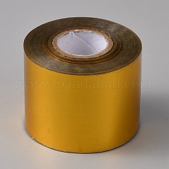 箔押し紙  転写箔紙  エレガンスレーザープリンタークラフト紙  ゴールド  50mm  120 m /ロール&nbsp;DIY-WH0591-520B