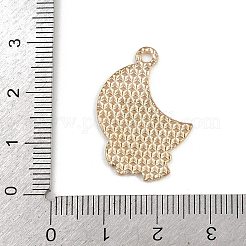 ハロウィンアロイエナメルペンダント  スカル  27x19x1.2mm  穴：2mm&nbsp;FIND-I052-01KCG-04